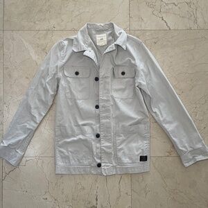Twill Shirt Jacket